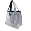 Shopper – All-purpose ethical bag - Black dots - side