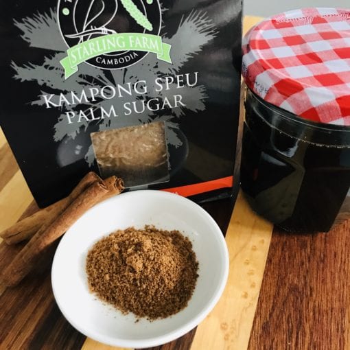 Cinnamon syrup - Palm Sugar Flower Kampong Speu Starling Farm