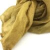 Sorbet Collection - Fair trade silk scarf - Iced coffee - detail