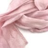 Sorbet Collection - Fair trade silk scarf - Guava - detail
