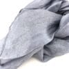Sorbet Collection - Fair trade silk scarf - Black sesame - detail