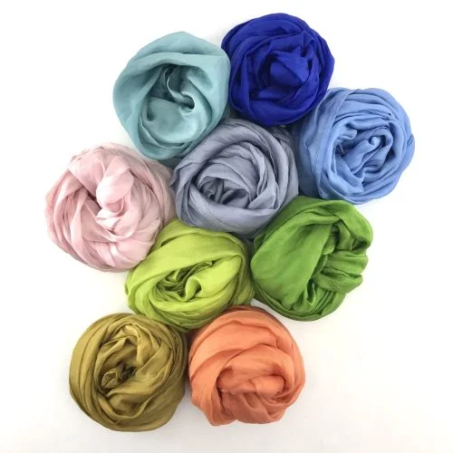 Sorbet Collection – Fair Trade Silk Scarf