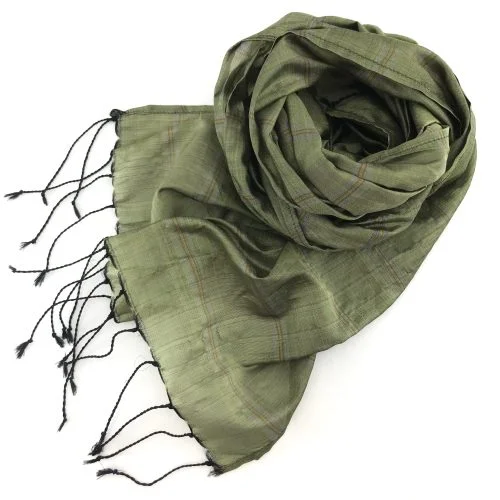 Foulard Équitable Thé Vert - Essentiel