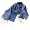 Vichy Scarf – Silk – Blue