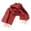 Vichy Scarf – Silk – Red