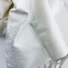Foulard Classique Blanc - détail