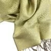 Lboeuk Scarf – Green tea - detail