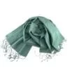 Elegant – Silk Shawl – Aqua green