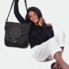 Scratch-net – Eco-friendly Shoulder bag – Ŀarge – Black - Smateria